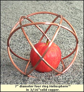 Heliosphere with apple