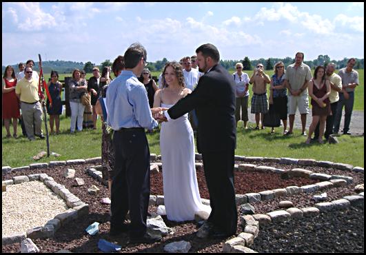 Wheel Wedding Photo