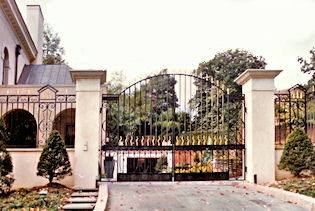 Forged Driveway Gates and Fence