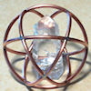 Heliosphere with crystal