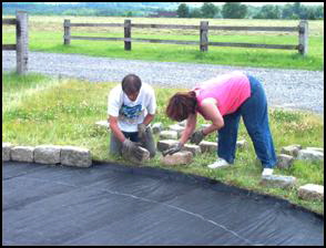 Medicine Wheel construction photo 5