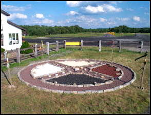 Medicine Wheel construction photo 12