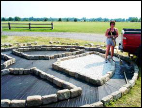 Medicine Wheel construction photo 8 